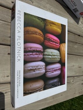 Rebecca Plotnick Paris Macarons 1000-Piece Puzzle - Colorful Macarons